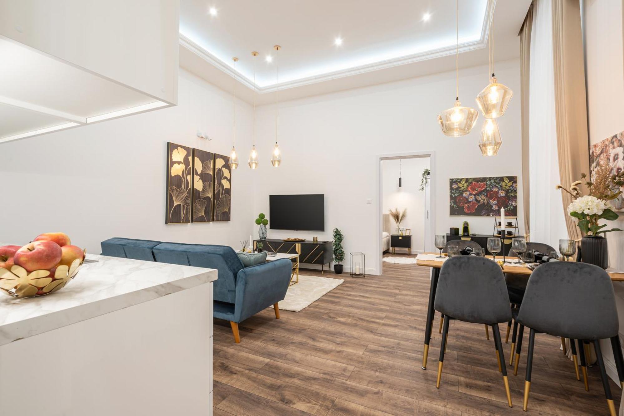 בודפשט Blue Velvet Luxury Apartment מראה חיצוני תמונה
