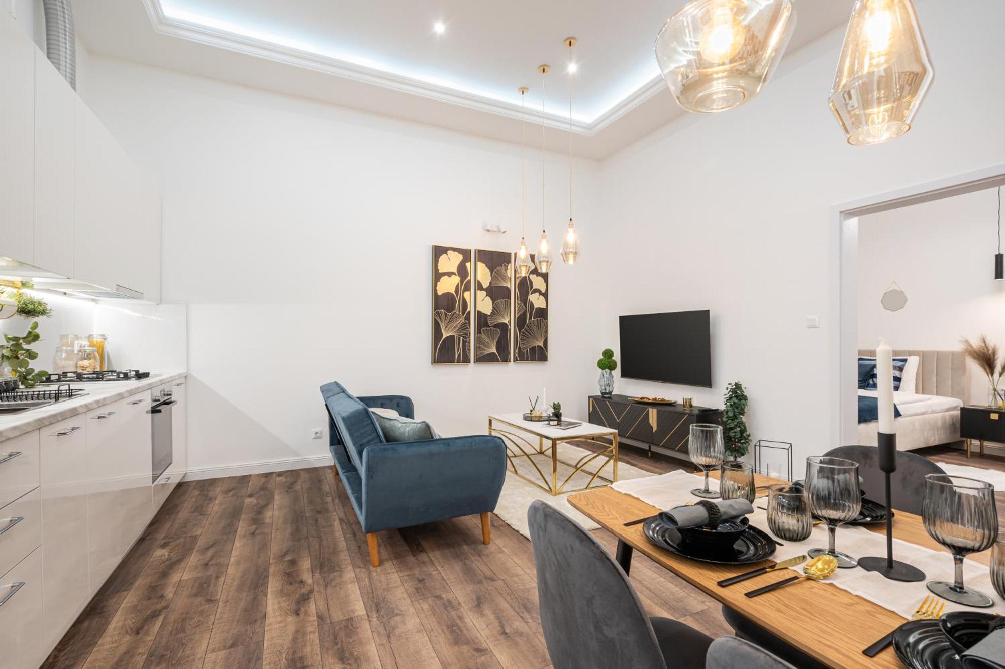 בודפשט Blue Velvet Luxury Apartment מראה חיצוני תמונה